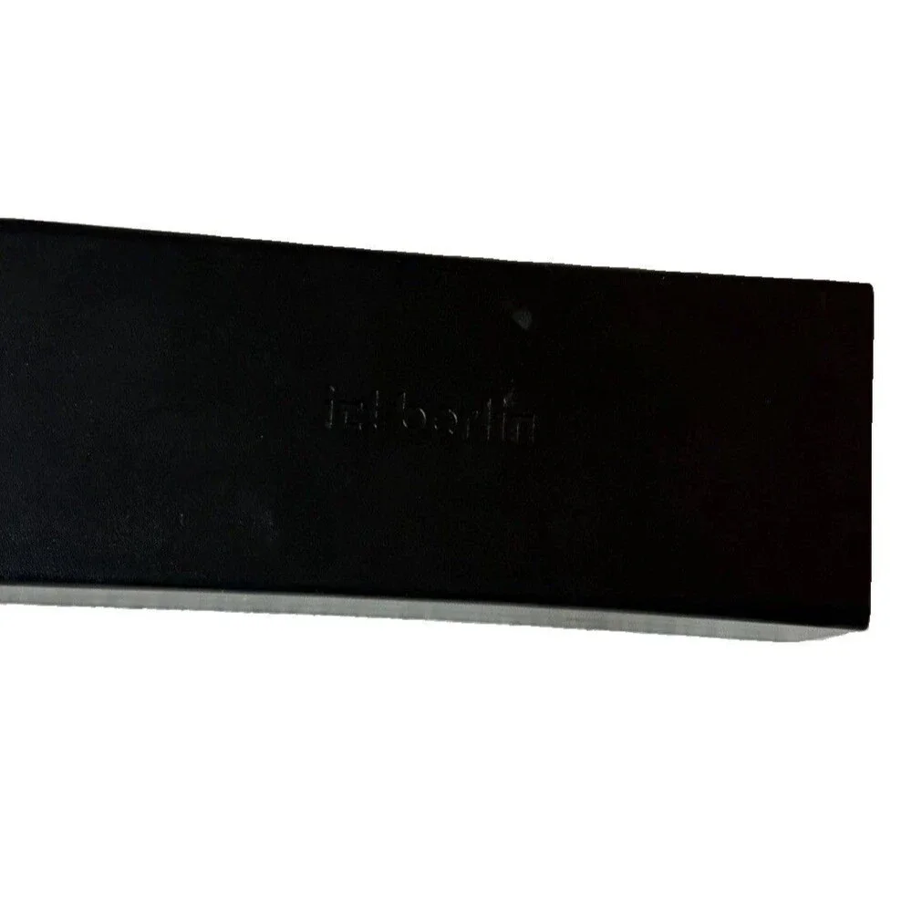 ic! berlin Folding Eyeglasses Sunglasses Case Black Magnetic Collapsible Case